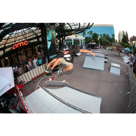 Skate park FRESHPARK Quarter Pipe - prenosljiv – slika 2