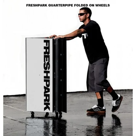 Skate park FRESHPARK Quarter Pipe - prenosljiv – slika 7