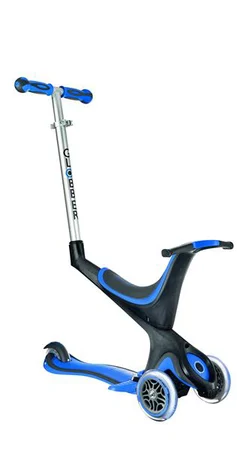 Otroški skiro globber 5v1 - moder – slika 3