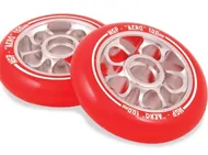 Koleščka Aero Alloy Core 100 mm - rdeča/srebrna – Madd Gear