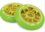 Koleščki Aero Alloy Core 110 mm - zelena/zlata – Madd Gear – slika 2