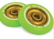 Koleščki Flow Alloy Core 110 mm - zelena/zlata – Madd Gear