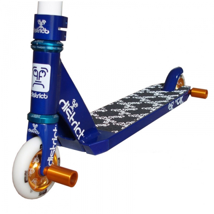 Custom District V2 modrosrebrn District Skiro